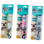 Dog Lead, Tartan Design - 1.2m x 2cm 